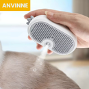 Anvinne SteamCare – Escova a Vapor Elétrica para Remoção de Pelos em Gatos e Cães