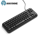 Anvinne TS91 – Teclado Gamer Compacto RGB com Resistência à Água