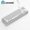 Anvinne TS91 – Teclado Gamer Compacto RGB com Resistência à Água