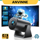 Projetor Portátil Inteligente L1 300 ANSI – Android 11, Wi-Fi 6, Bluetooth 5.2, Auto Keystone, Suporte até 1080P