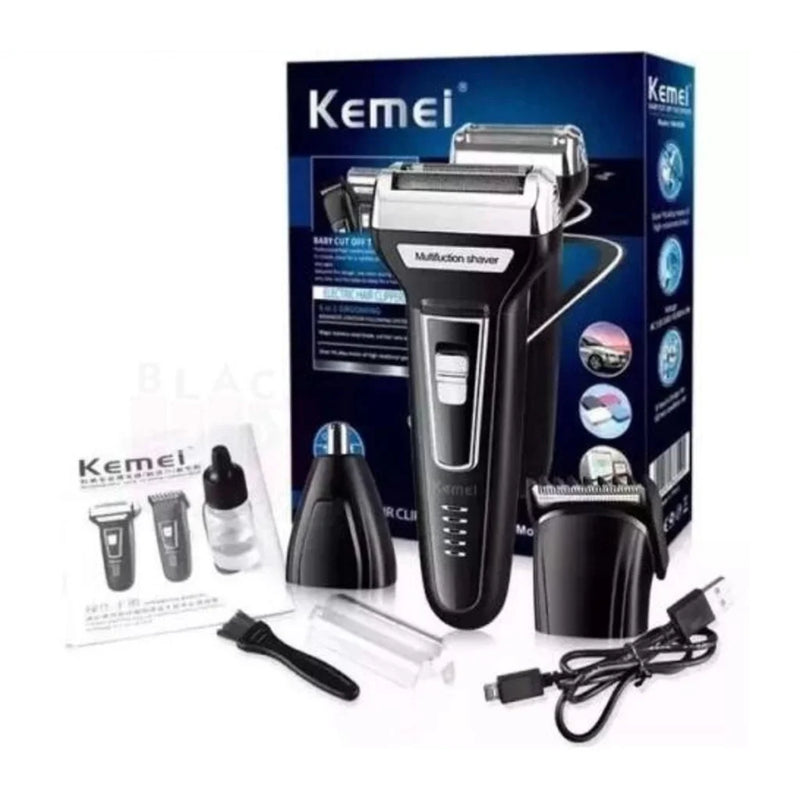 Shaver KM-6558 3em1 – Nariz, Barba & Corpo