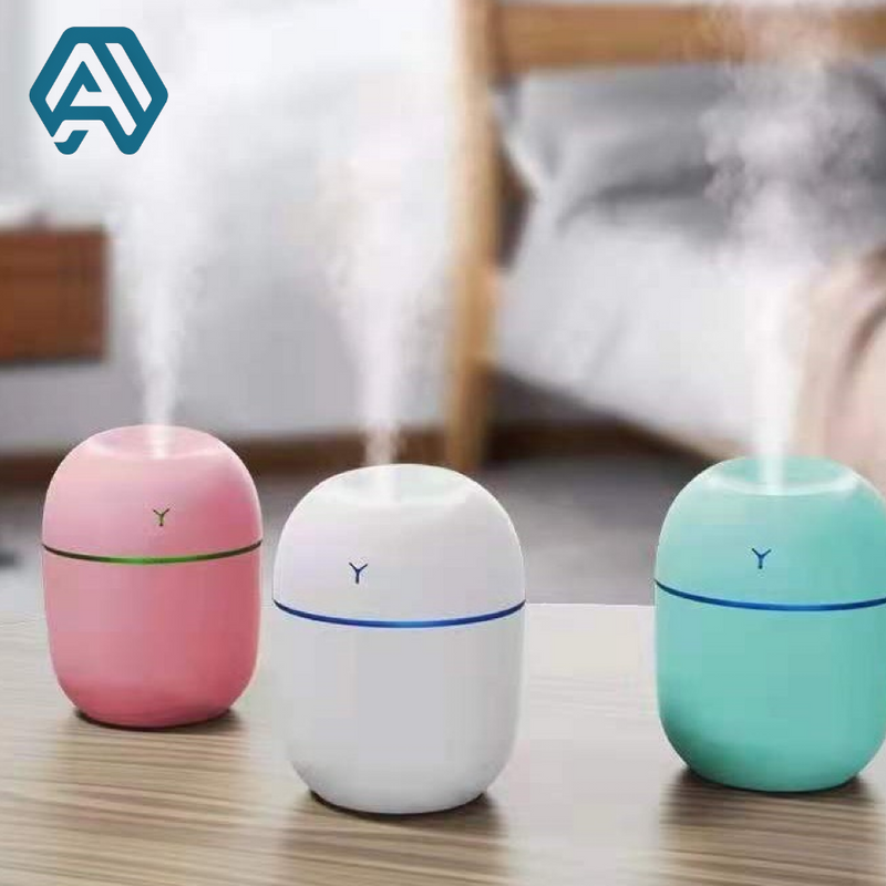💧 Umidificador Portátil USB Ultrassônico Anvinne – Hidrate o Ar com Elegância e Praticidade