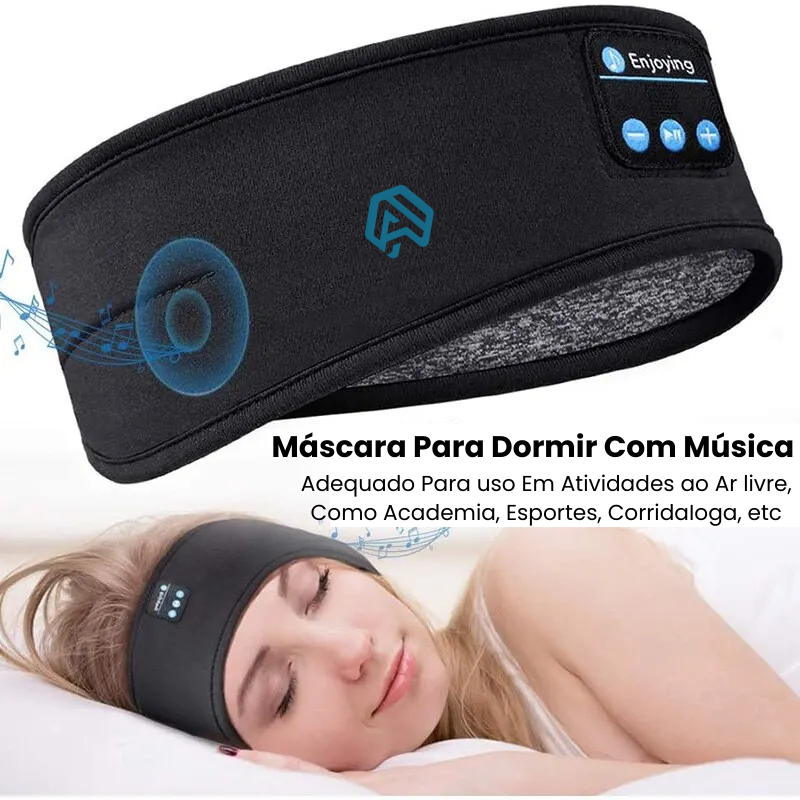 🎧 Headband Bluetooth Anvinne 2025 – Conforto, Música e Descanso em um só lugar!