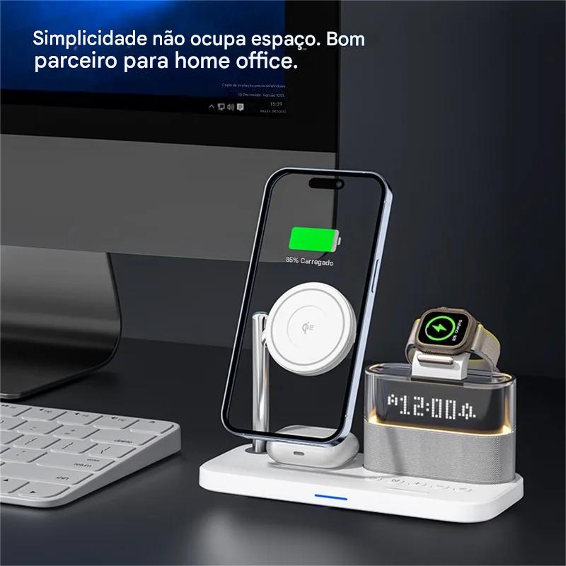 🔌 Estação PowerDock 5 em 1 – Carregamento Inteligente com Estilo