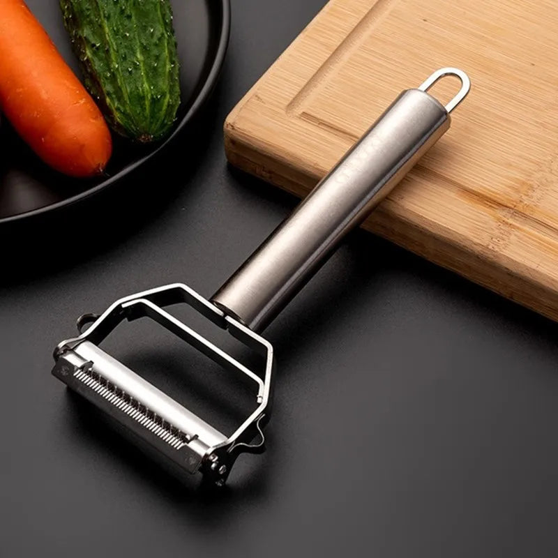 Descascador multifuncional – aço inox para frutas e vegetais