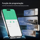 Tomada Inteligente Wi-Fi/Zigbee 16A/20A com Monitor de Energia – Controle por APP e Voz | Anvinne