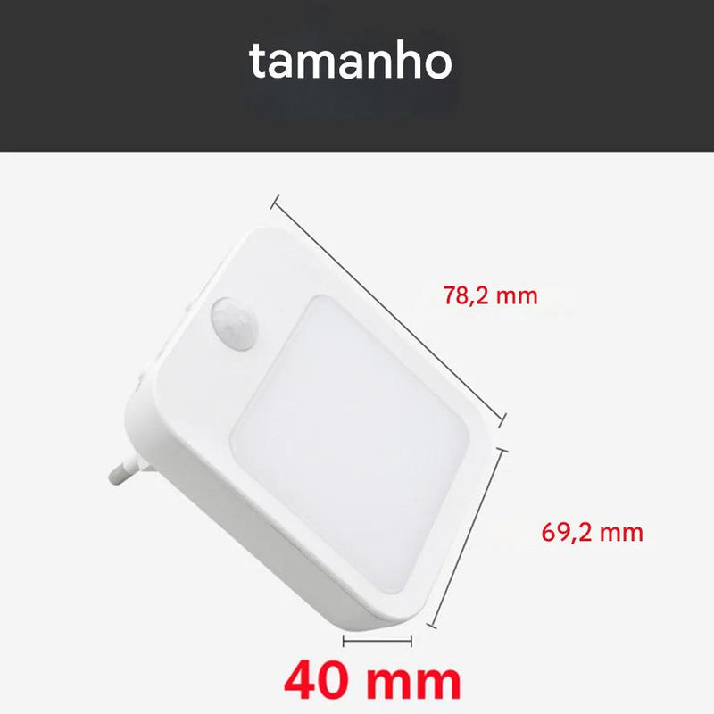 Luz Noturna Inteligente com Sensor de Presença — Anvinne LightSense™ EU Plug 🌙💡