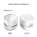 PocketClean™ – Aspirador de Mesa Recarregável e Portátil