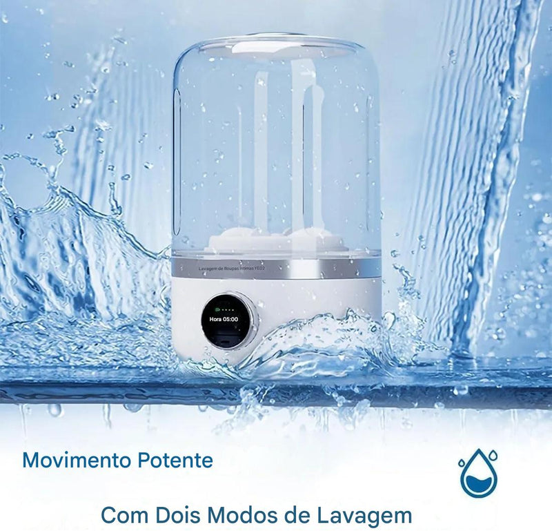 Mini Lavadora Portátil 1L — Anvinne CleanWash GO 🧺