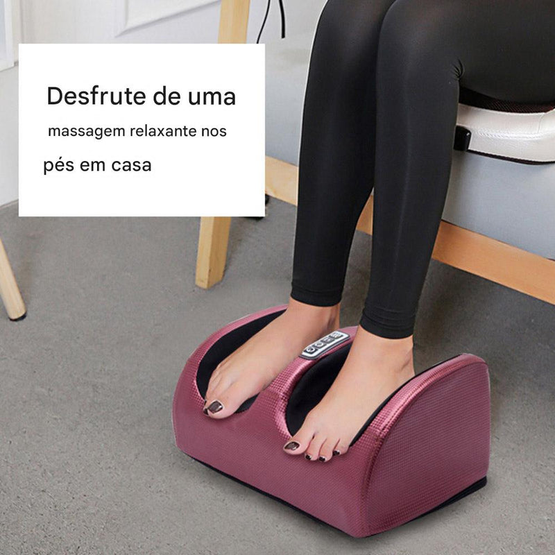 💆‍♂️ Foot Spa Elétrico com Aquecimento – Massagem Shiatsu, Compressão Quente e Relaxamento Muscular