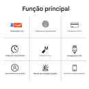 🔒 Fechadura Inteligente Biométrica Anvinne M5 – Segurança e Tecnologia Tuya no Seu Lar