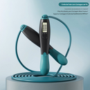 🏃‍♂️ Corda de Pular Inteligente com Contador Digital – Ajustável, Aço Reforçado e Treino para Queima de Calorias