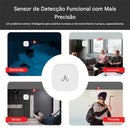 📡 Sensor Inteligente de Presença Humana mmWave ZigBee/Wi-Fi – Detecção Precisa com Automação Tuya Smart Life
