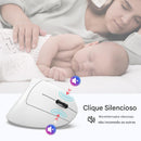 🖱️ XMouse Pro Vertical — Conforto, Silêncio e Precisão em Dobro