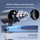 🌀 Mini Ventilador Digital Jisulife FA53 – Potência e Estilo na Palma da Mão!