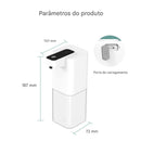 🧼 Dispenser Automático Inteligente de Sabão Espumado – Higiene sem Toque com Recarregamento USB