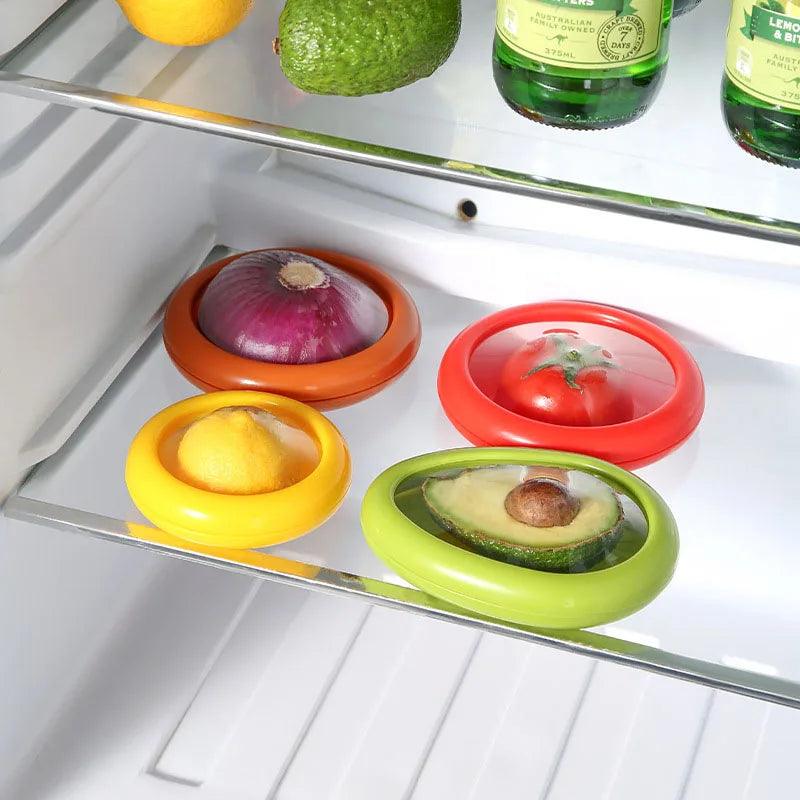 Caixa hermética para frutas – preservação e armazenamento reutilizável