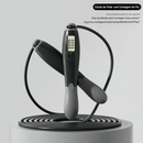 🏃‍♂️ Corda de Pular Inteligente com Contador Digital – Ajustável, Aço Reforçado e Treino para Queima de Calorias