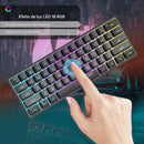 Anvinne TS91 – Teclado Gamer Compacto RGB com Resistência à Água