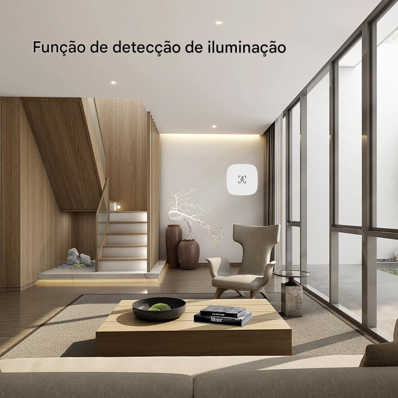 📡 Sensor Inteligente de Presença Humana mmWave ZigBee/Wi-Fi – Detecção Precisa com Automação Tuya Smart Life