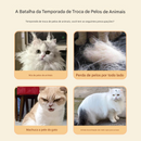 Anvinne SteamCare – Escova a Vapor Elétrica para Remoção de Pelos em Gatos e Cães