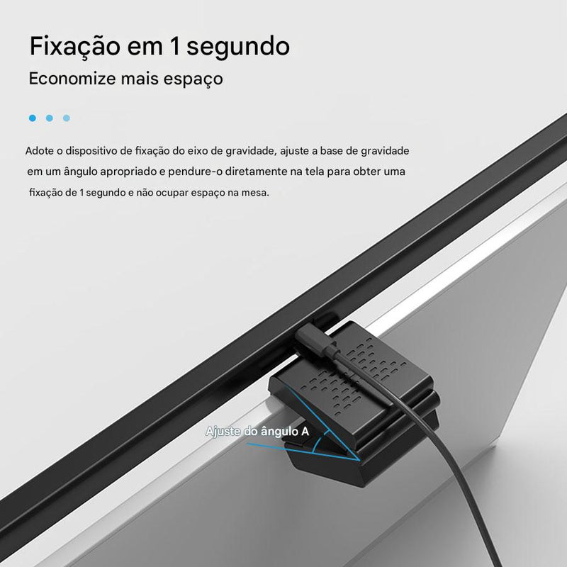 Anvinne LightBar Vision™ – Luminária de Monitor com Dimerização Inteligente USB