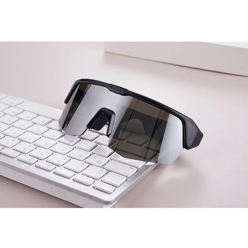 🕶️ Óculos de Sol Inteligente Bluetooth 5.3 – Chamadas, Música e Assistente de Voz para Esportes e Lazer