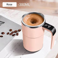 Copo Elétrico Anvinne 380ml – Misturador Magnético com Display de Temperatura, USB-C e Tampa à Prova de Vazamentos