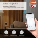 Motor de Cortina Inteligente Anvinne Tuya Wi-Fi/Zigbee com Controle por App e Voz