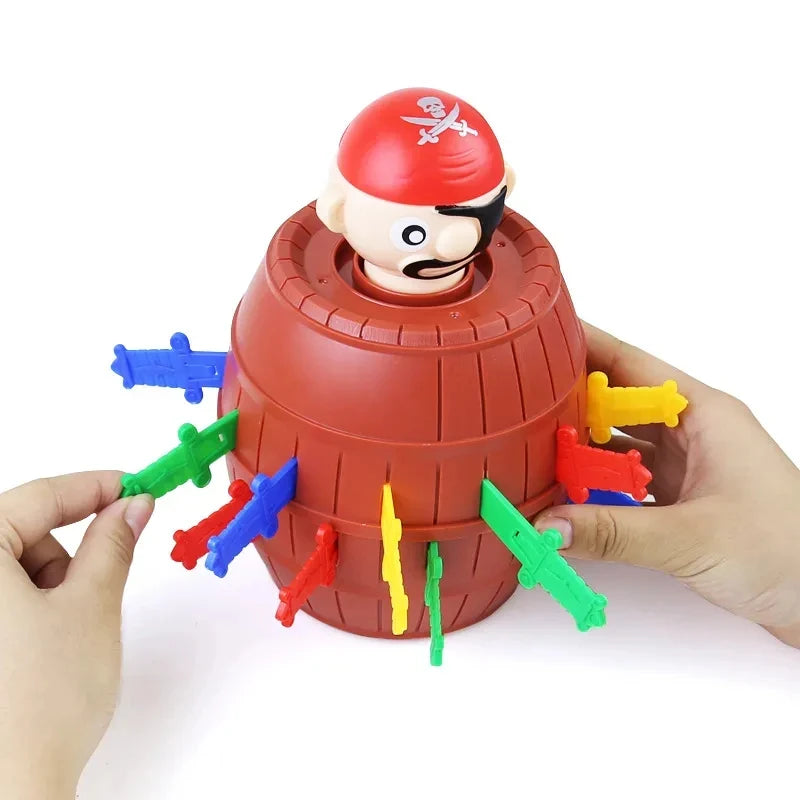 Brinquedo pirata interativo – diversão com espadas para crianças e família