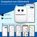 Mini Impressora Térmica Portátil CatPrint™ – Bluetooth, Sem Fio, Para Fotos e Etiquetas