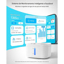 SmartFlow Anvinne™ – Bebedouro Automático com App, Bandeja Inox e Sensor de Peso (2,5L)