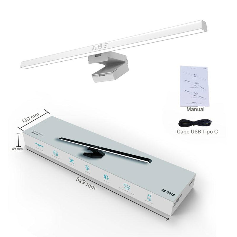 Anvinne LightBar Vision™ – Luminária de Monitor com Dimerização Inteligente USB