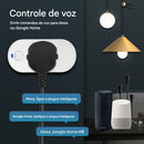 Tomada Inteligente Wi-Fi/Zigbee 16A/20A com Monitor de Energia – Controle por APP e Voz | Anvinne