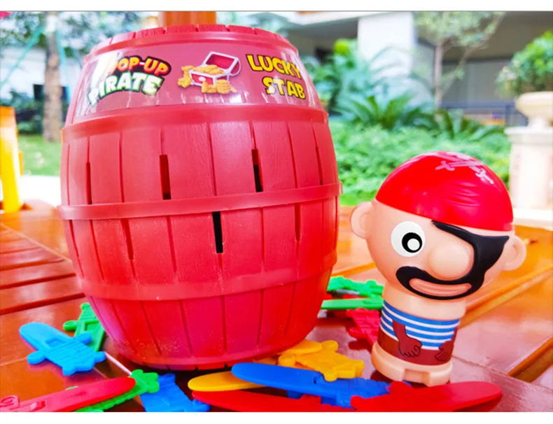 Brinquedo pirata interativo – diversão com espadas para crianças e família