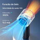 🌀 Mini Ventilador Digital Jisulife FA53 – Potência e Estilo na Palma da Mão!