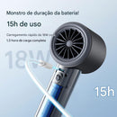 🌀 Mini Ventilador Digital Jisulife FA53 – Potência e Estilo na Palma da Mão!