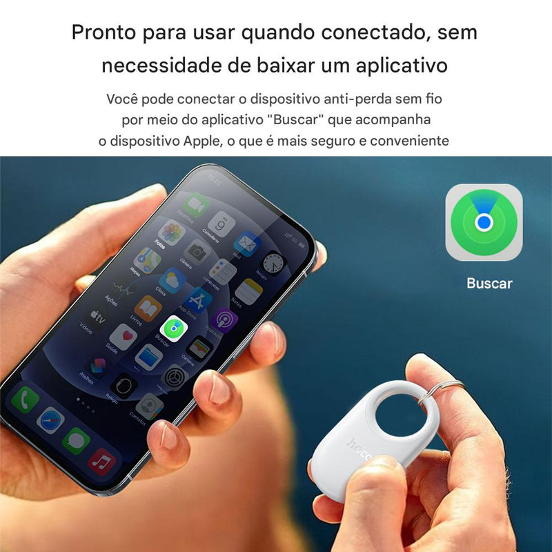 Mini Localizador SmartTag – Encontre Tudo com um Toque