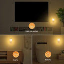 Luz Noturna Inteligente com Sensor de Presença — Anvinne LightSense™ EU Plug 🌙💡