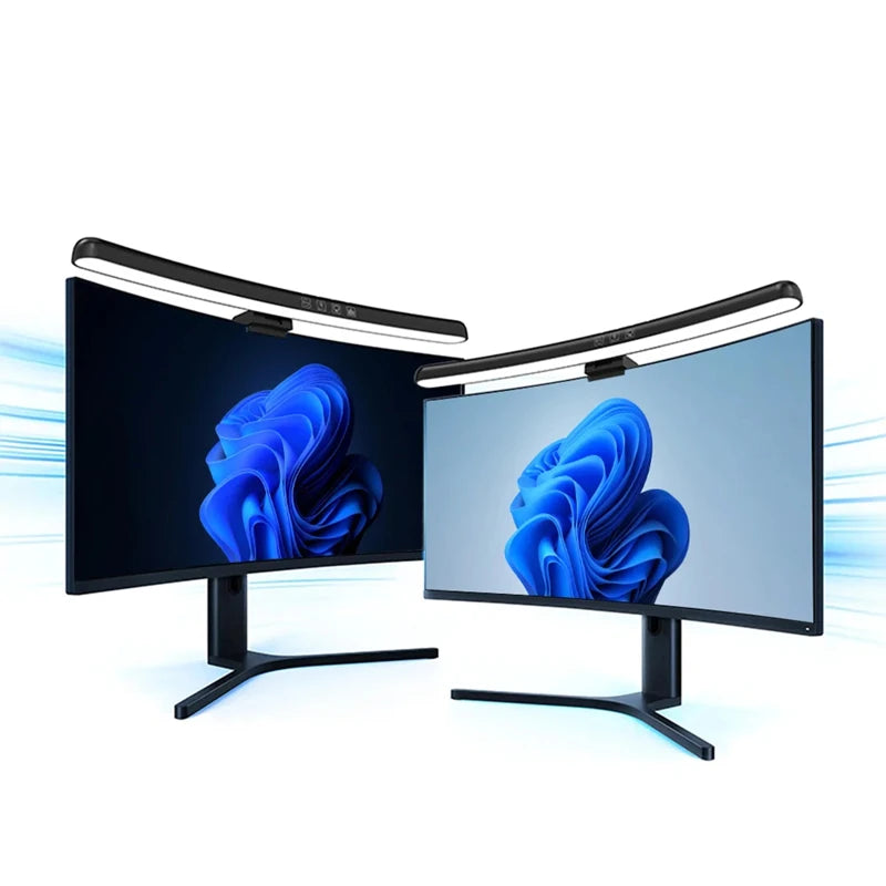 💡 Luminária de Monitor USB RGB – Iluminação Profissional para Seus Estudos e Games