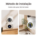 Anvinne DualVision 6K™ – Câmera de Segurança 360° com Duas Lentes, Visão Noturna e Áudio Bidirecional