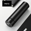Garrafa Térmica Inteligente 500ml com Display LED – Mantém Quente ou Frio por até 24h, Design Portátil e Moderno