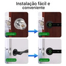 🔒 Fechadura Inteligente Biométrica Anvinne M5 – Segurança e Tecnologia Tuya no Seu Lar