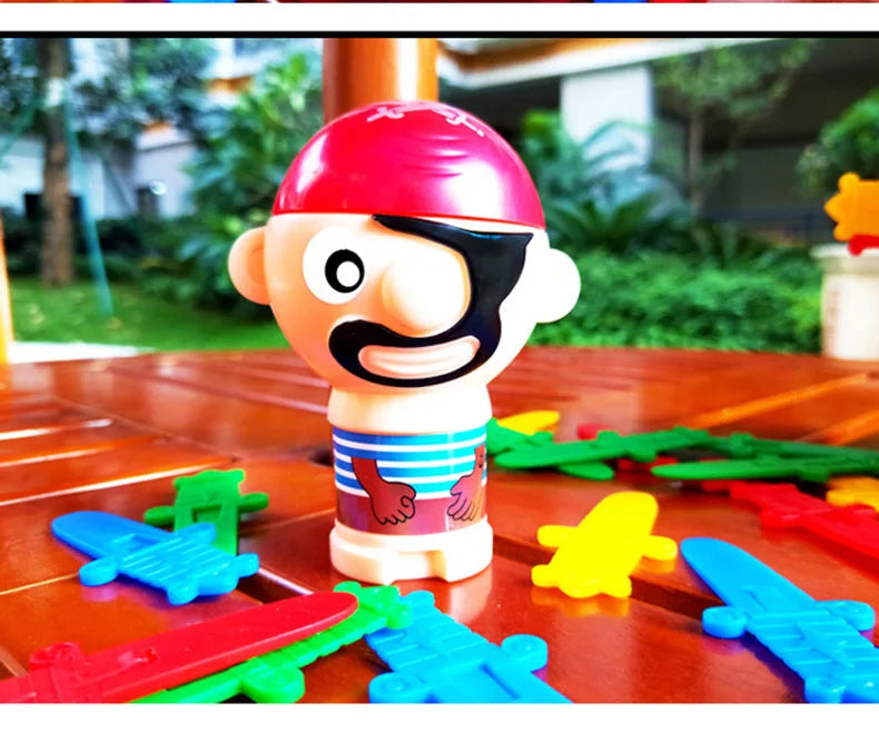 Brinquedo pirata interativo – diversão com espadas para crianças e família