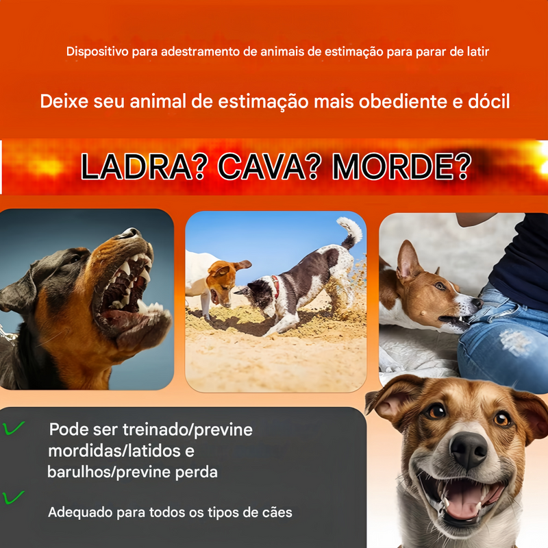 Anvinne BarkGuard™ – Solução Recarregável Contra Latidos Excessivos