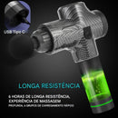 💪 Massage Gun Profissional com Cabeça Quente e Fria – Alívio Muscular, Relaxamento e Modelagem Corporal