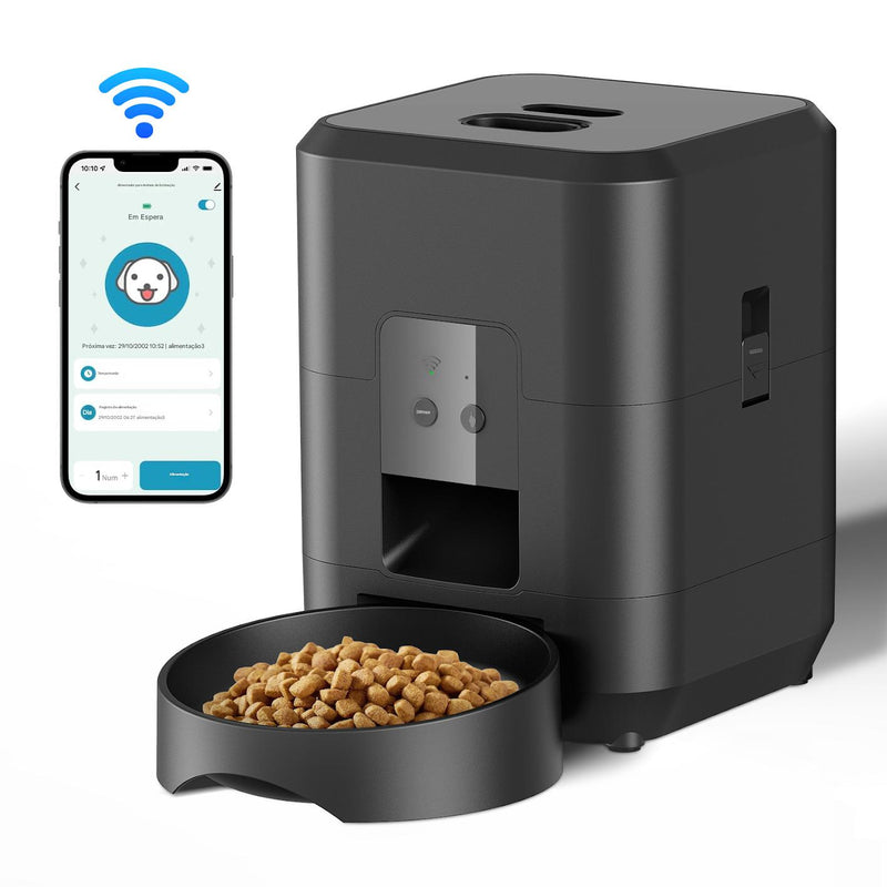 SmartPet Timer – Alimentador Automático para Gatos e Cães