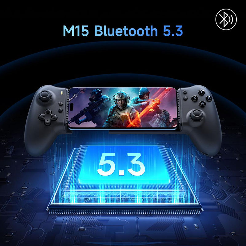 🎮 Controle Gamer M15 Pro — Compatível com Celular, Switch, PS Remote e Muito Mais! 🚀