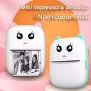 Mini Impressora Térmica Portátil CatPrint™ – Bluetooth, Sem Fio, Para Fotos e Etiquetas